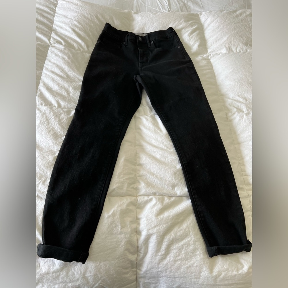 Everlane Women's Black High Rise Skinny Ankle Jeans~ Size 27.